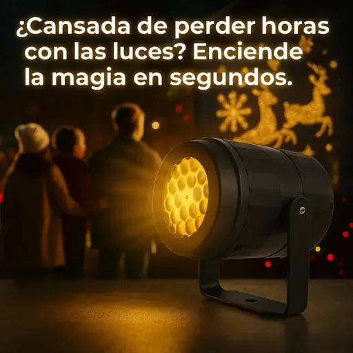 EASYLUZZ® PROYECTOR DE SUEÑOS NAVIDEÑOS