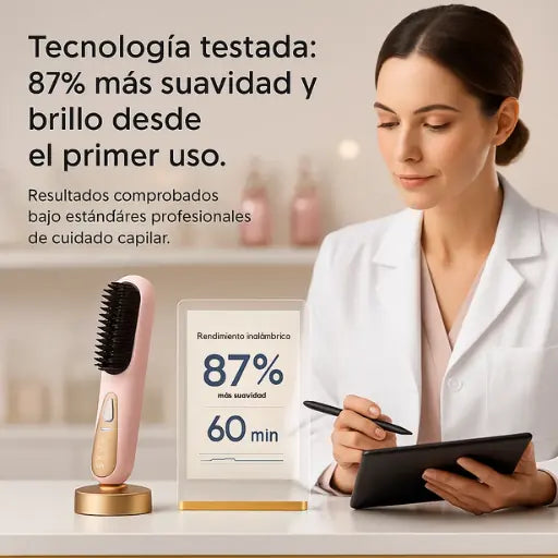 LissPro AirBrush Cepillo Alisador Portátil