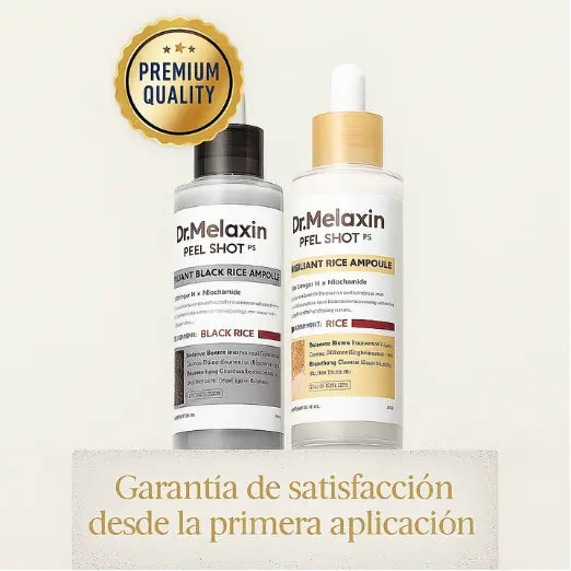 Dr. Melaxin Exfoliante de Arroz & Arroz Negro 60ml