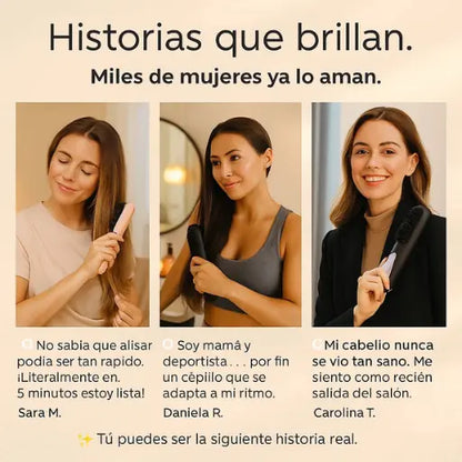 LissPro AirBrush Cepillo Alisador Portátil