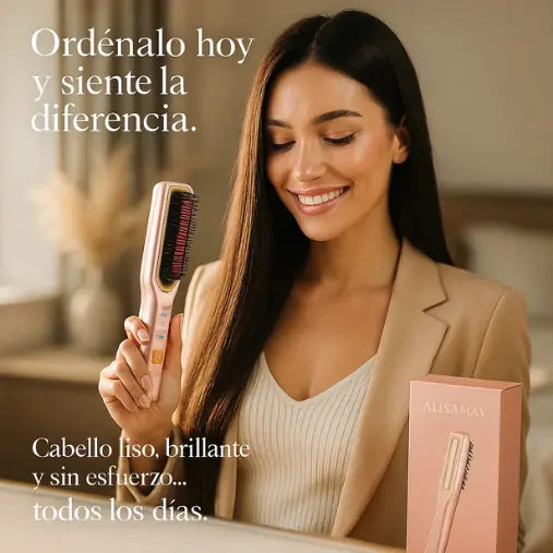 Alisamax® Cepillo Alisador Portátil + OBSEQUIO