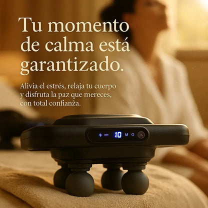 LUNERA™ MASAJEADOR CORPORAL 4 CABEZALES + OBSEQUIO